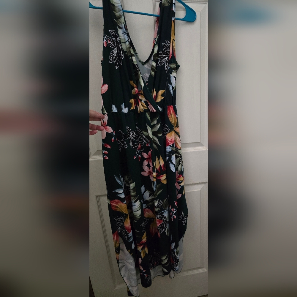 Dress Floral Maxi Dress